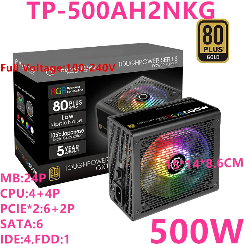 써멀테이크 Tt 터프파워 GX1 RGB 700W 600W 500W 전원공급장치 TP-700AH2NKG TP-600AH2NKG TP-500AH2NKG PSU 신