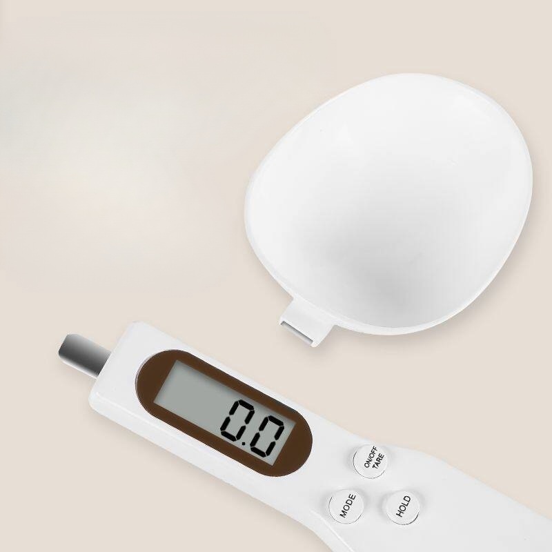 스마트 계량스푼 이유식 베이킹 커피 파우더 애견사료 요리 g 단위 디지털 정밀 계량 - 상품 이미지