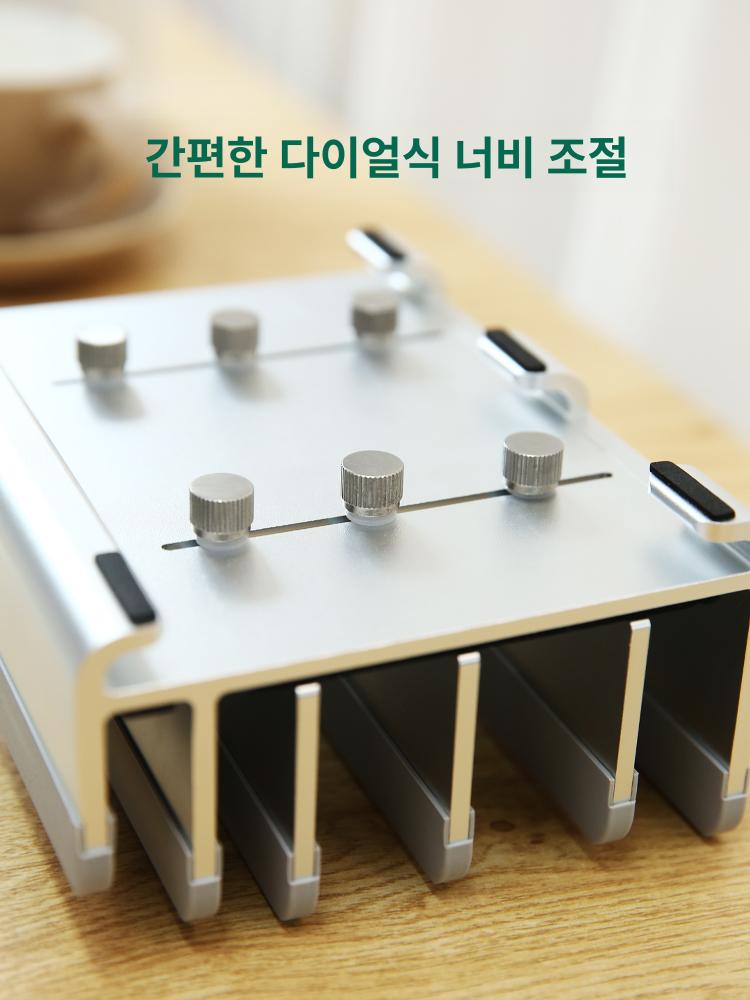 마그네틱 거치대 스탠드 접이식 마운트 아이폰 탁상용 홀더 자석 호환 갤럭시 - 상세 이미지 4