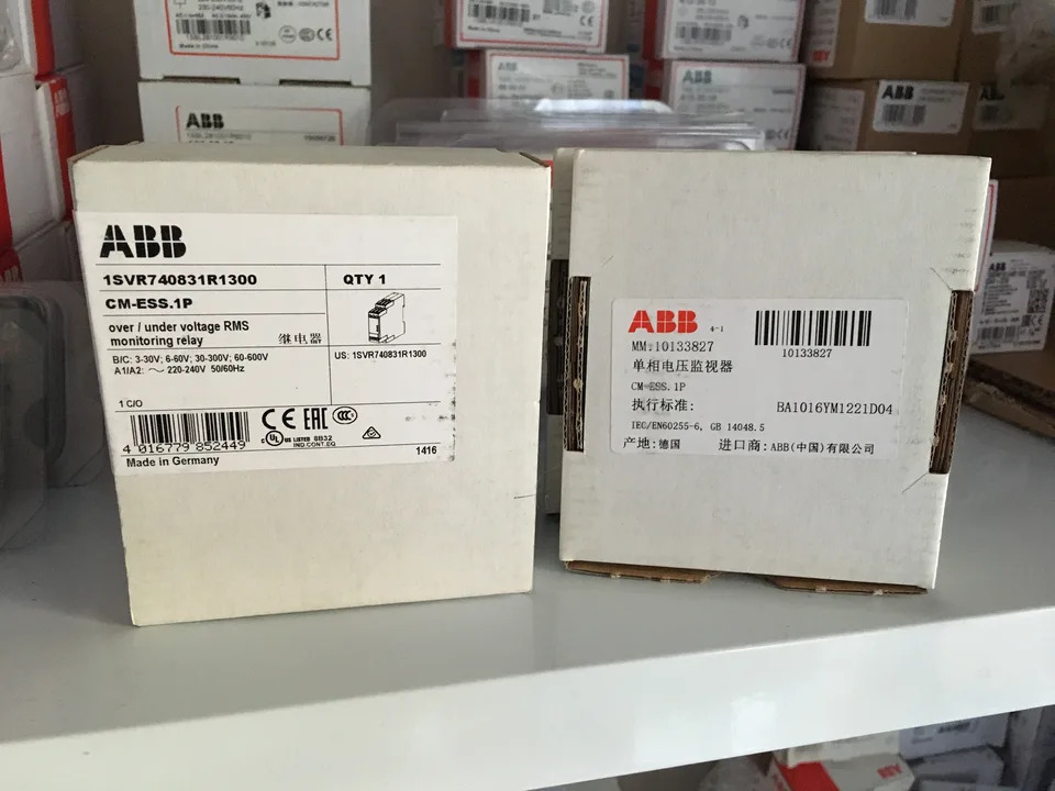 ABB 단상 전압 모니터 CM-ESS.1S 220-240VAC/DC