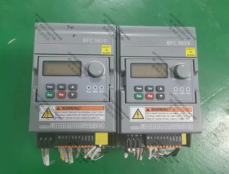 0.75KW 주파수 변환기 EFC5610-0K75-3P4-MDA-7P-NNNNN-L1NN은 일반적으로 .