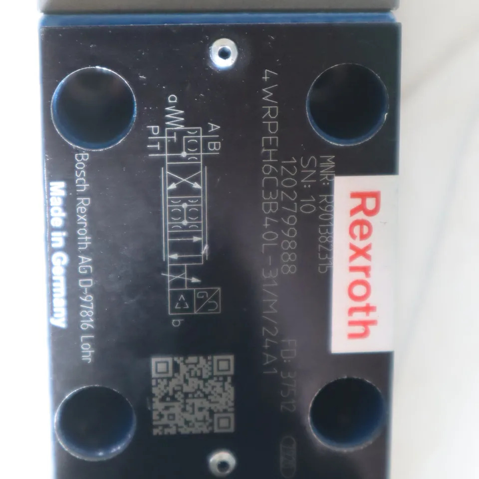 독일 렉스로스 REXROTH 서보 밸브 R901382315 4WRPEH6C3B40L-31/M/24A1