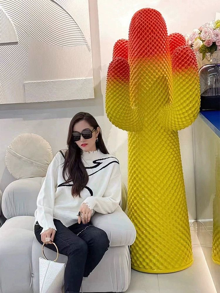 선인장 대형 오브제 거실 인테리어 장식품 카페 쇼룸 공간연출 데코 - 상세 이미지 3