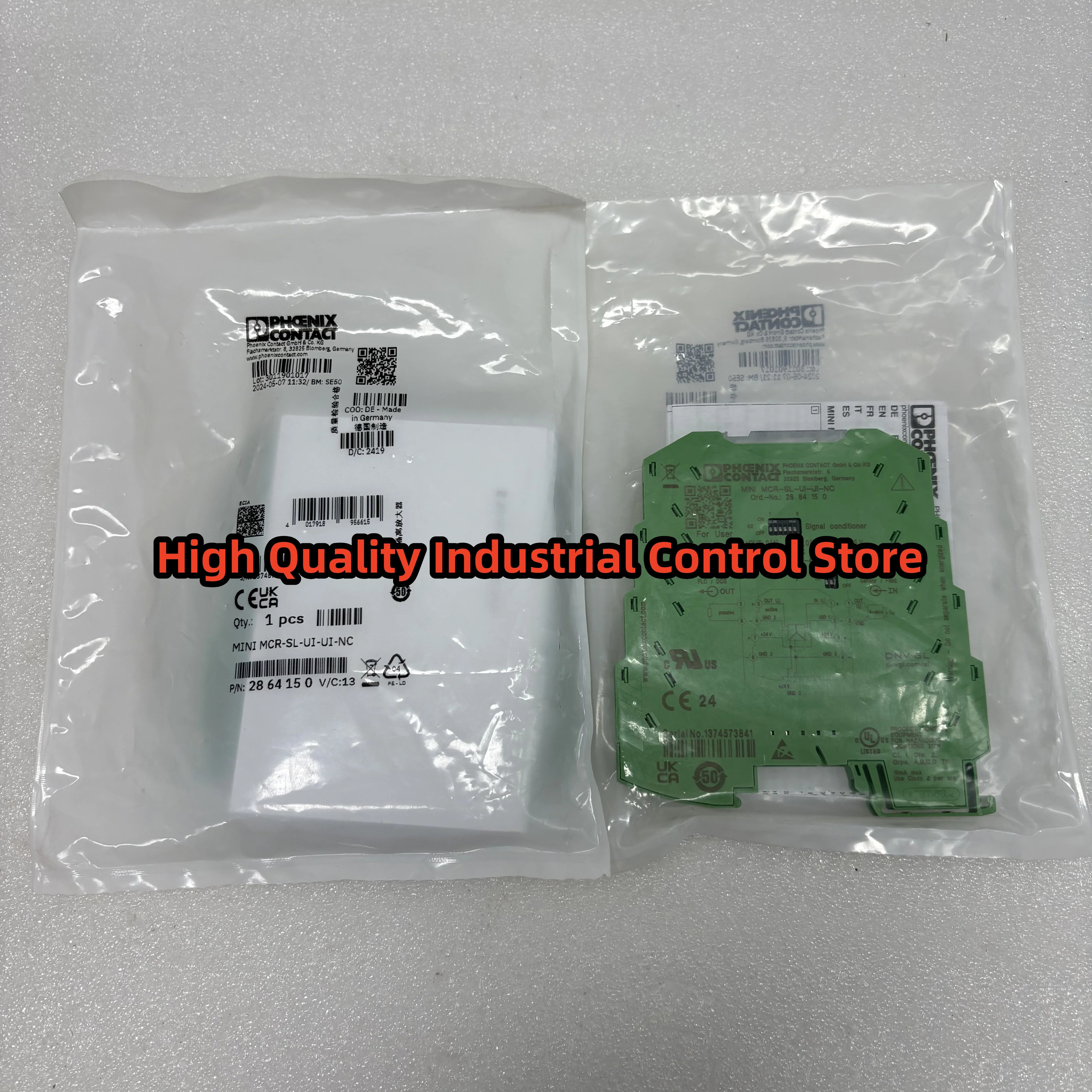 2864150  MINI MCR-SL-UI-UI-NC 절연 증폭기 원본
