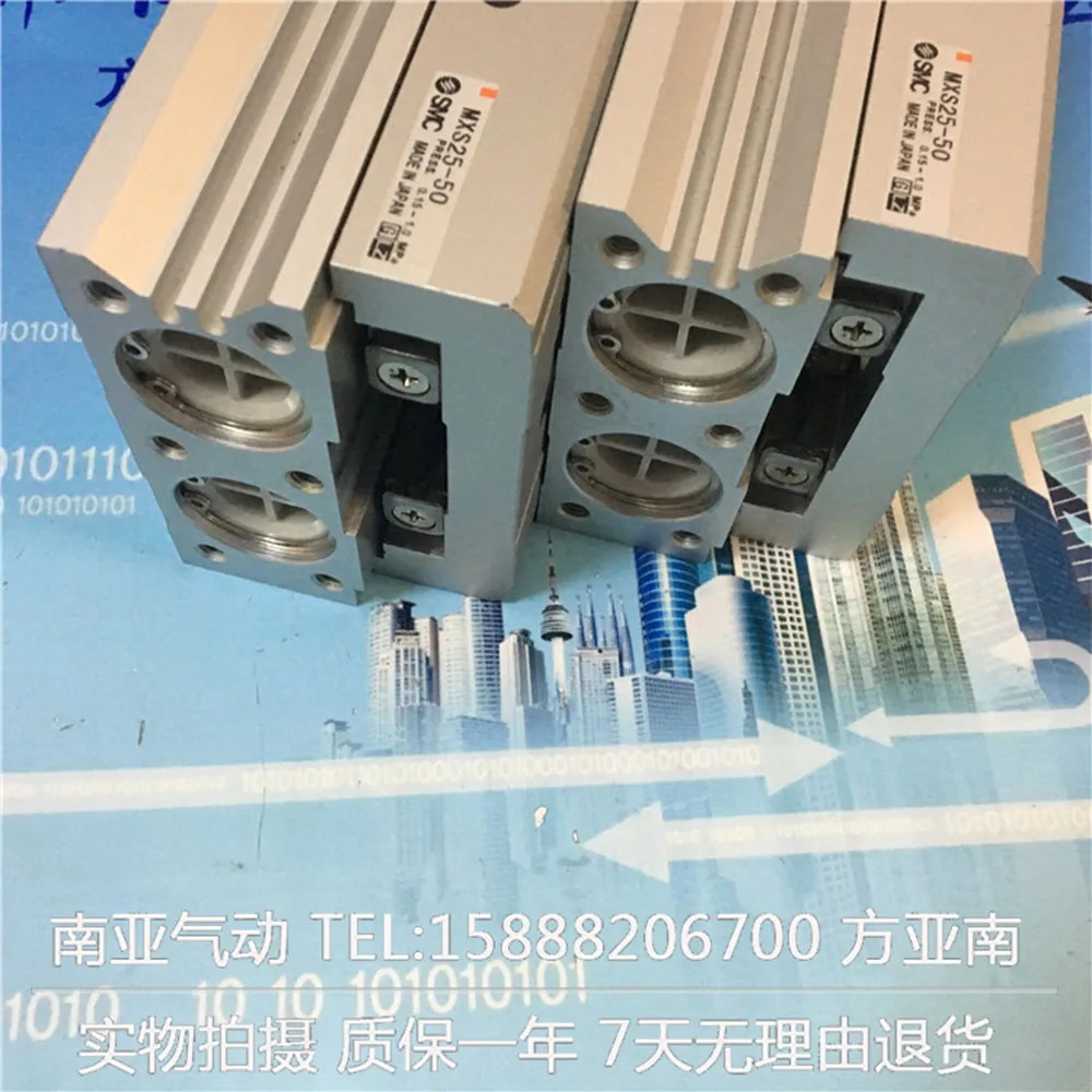 MXS25-75BS MXS25-100BS MXS25-125BS MXS25-150BS SMC 에어 슬라이드 테이블 실린더 공압 부품 MXS 시리즈