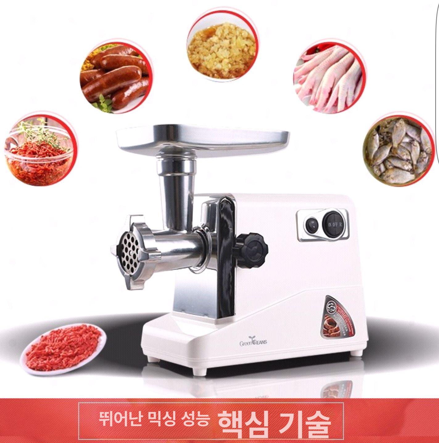 전동 미트 그라인더 고기 다지기 기계 분쇄기 믹서기 주방용품 - 상세 이미지 3