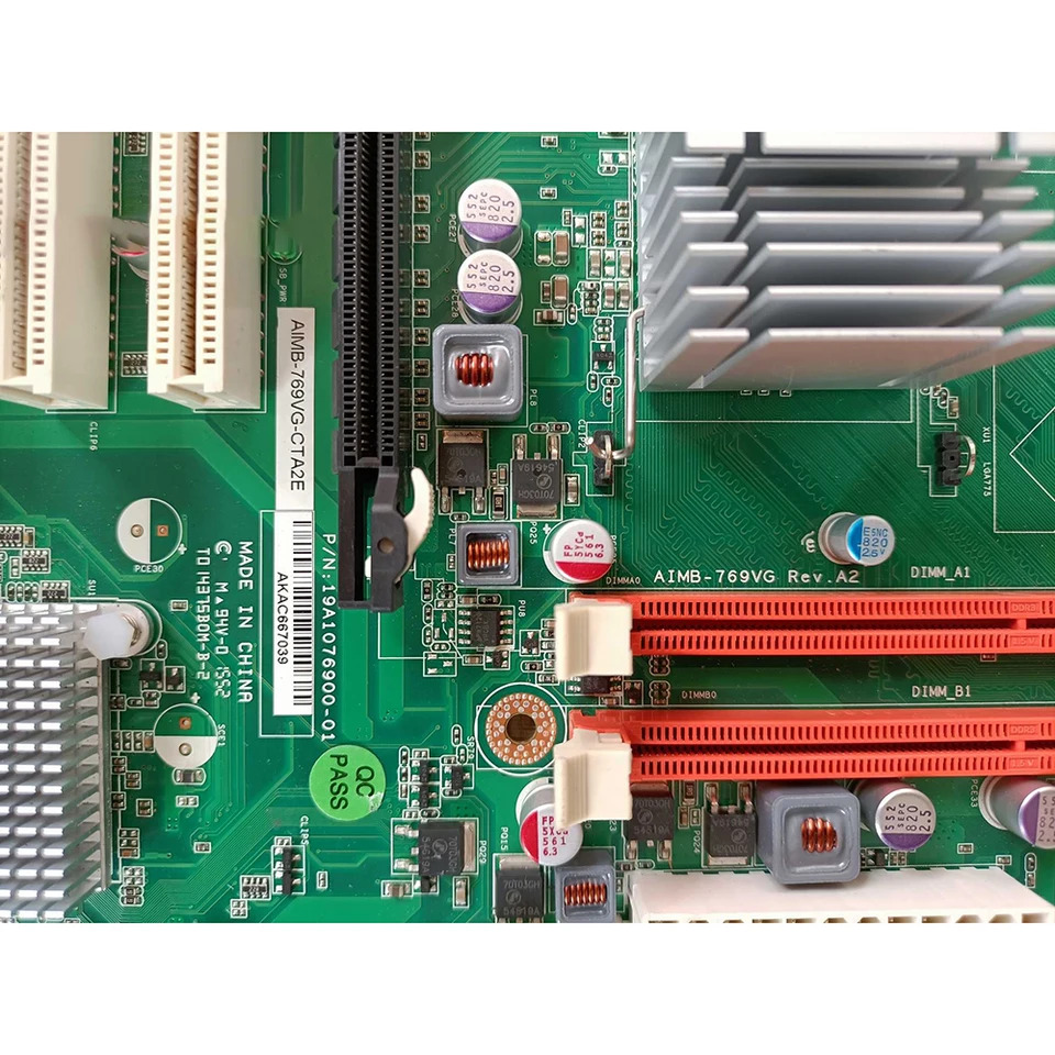 Advantech 마더보드 AIMB-769VG-CTA2E Rev A2 용
