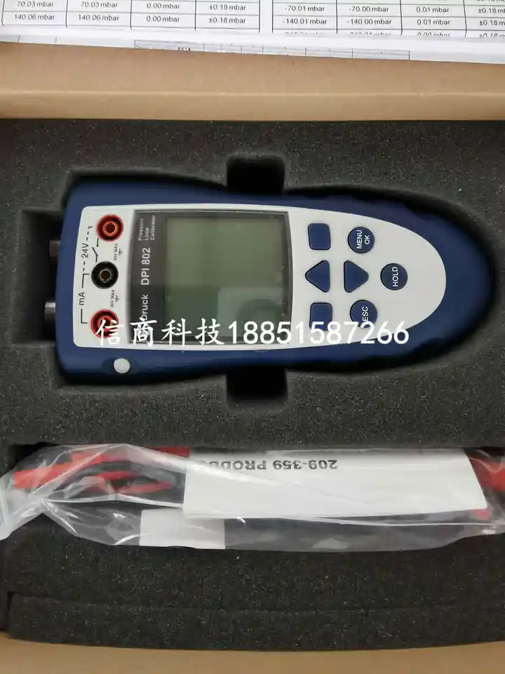 GE DRUCK 압력 표시기 기 DPI802