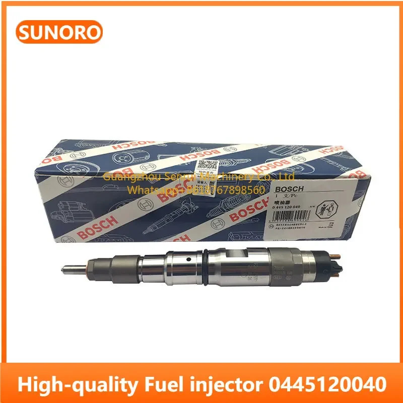 SUNORO 굴삭기 액세서리 두산 DX300 DX380 DX420 엔진 인젝터 0445120040 65.10401-7001c 65.10401-0001b