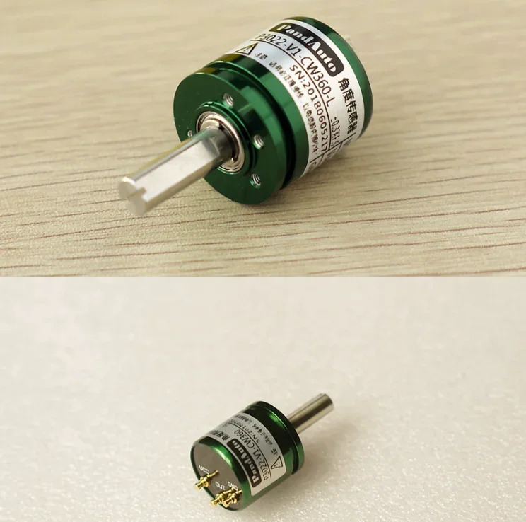 회전 홀 각도 센서 5V/15-28V 전원공급장치 0-360 도 1-5V 출력 P3022