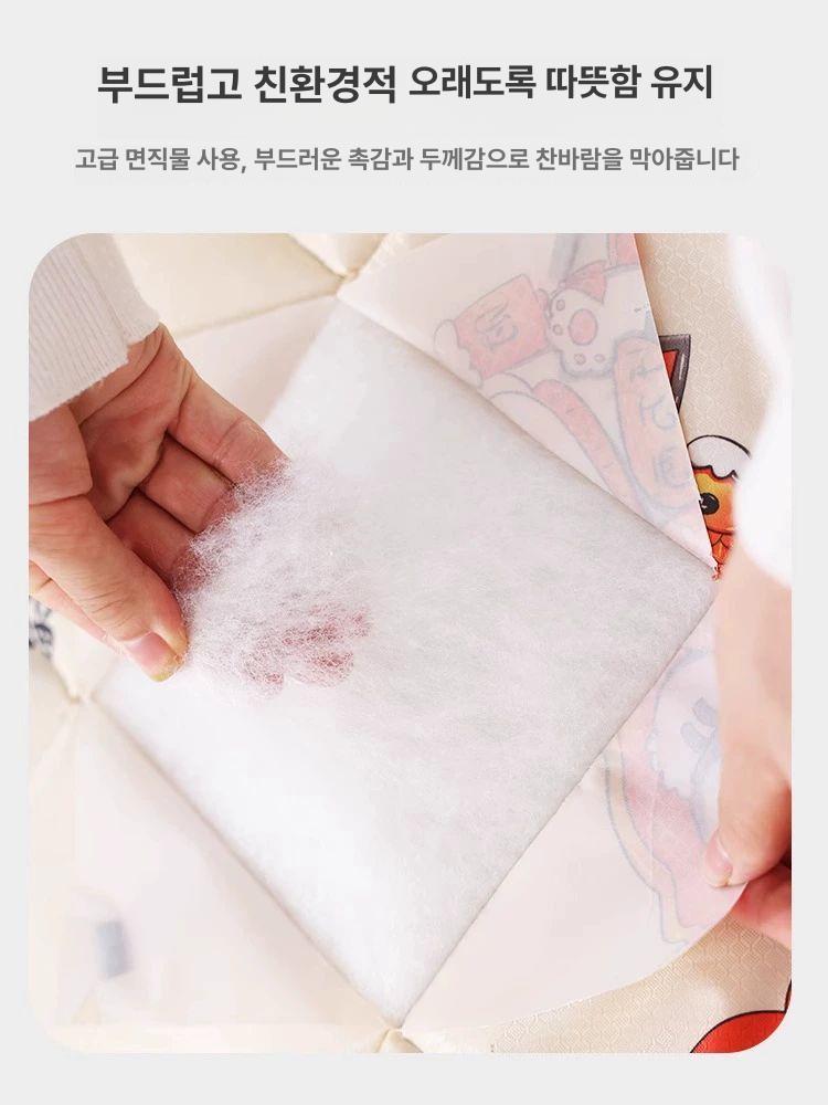 방풍비닐 자석도어커튼 현관바람막이 냉기차단 침실보온 외풍차단 옥스포드 두꺼운 - 상세 이미지 3
