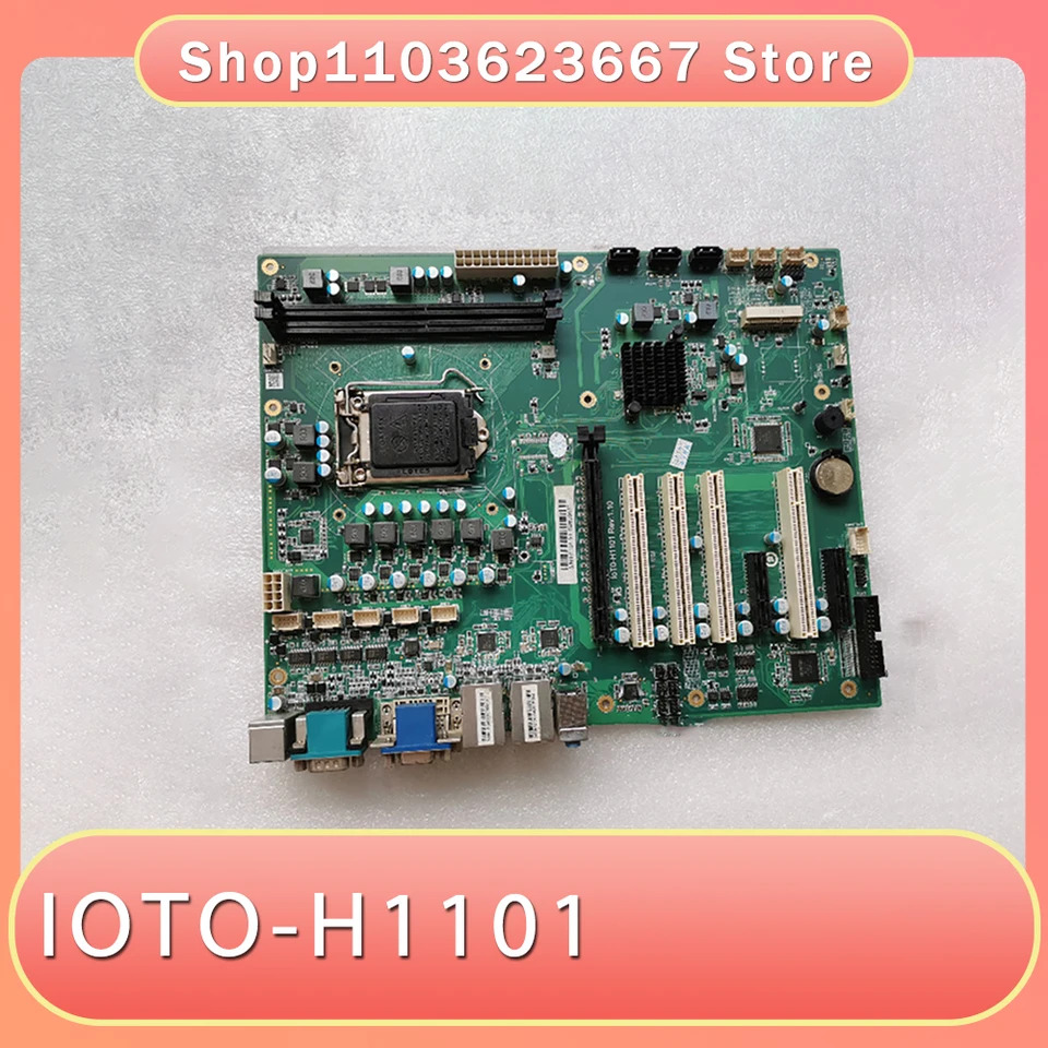 Rev1.10 연구산업제어 마더보드 듀얼 네트워크 포트 IOTO-H1101 1151 핀