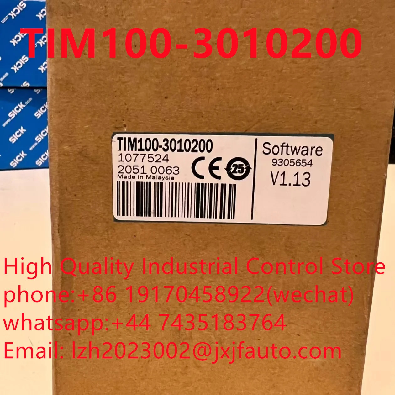 LIDAR TIM100-3010200 납품 1077524