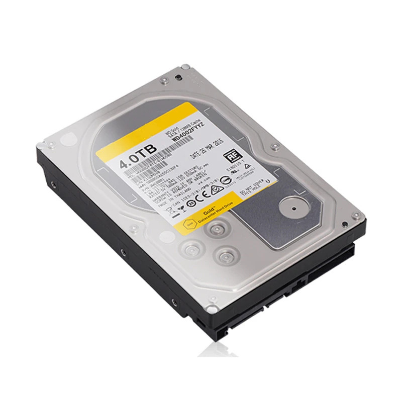 내부 하드 오리지널 HDD WD 골드 4TB 3.5 인치 SATA 6 Gb/s 128MB 7.2K WD4002FYYZ