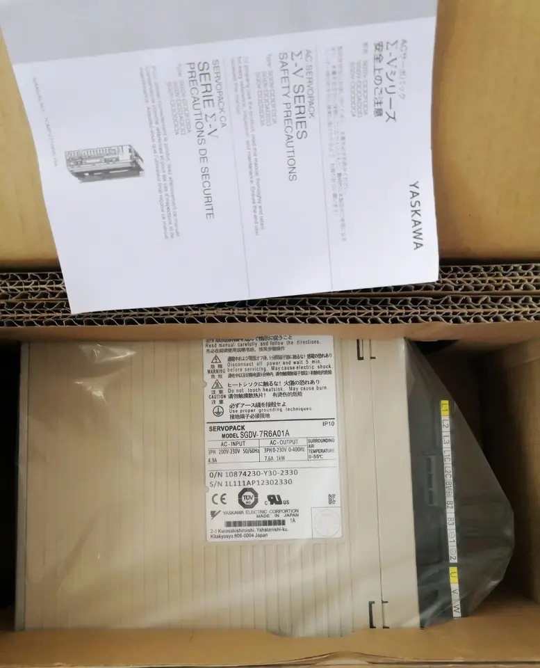 SGDV-7R6A01A 서보 드라이브 SGDV 7R6A01A 신
