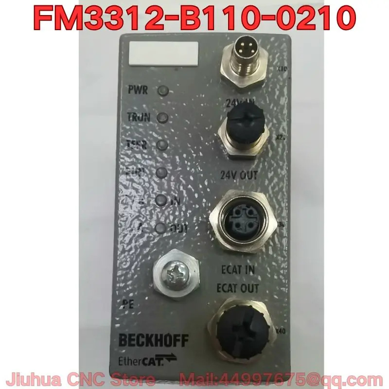 FM3312-B110-0210 EtherCAT 12채널 J형 열전대 슬레이브 모듈 가능