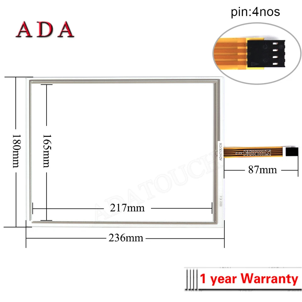 터치 스크린 패널 유리 디지타이저 Danielson R 8219-45 R8219-45 B R8219-45B R8219-45A A