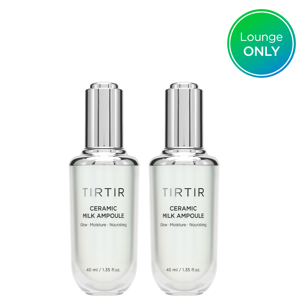 [라운지 전용] 티르티르 도자기 밀크 앰플 40ml 더블 세트 - 상품 이미지