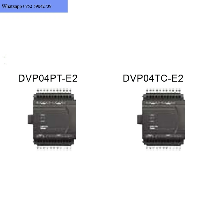 PLC ES2 시리즈 아날로그 수량 확장 모듈 DVP04PT AD DA TC XA RC-E2