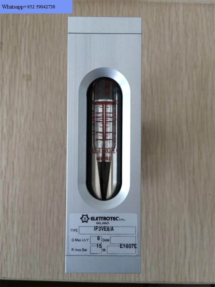 ELETTROTEC 비주얼 플로우 스위치 유량계 IF3VE6-AIF4VE16-AIF5V60-A