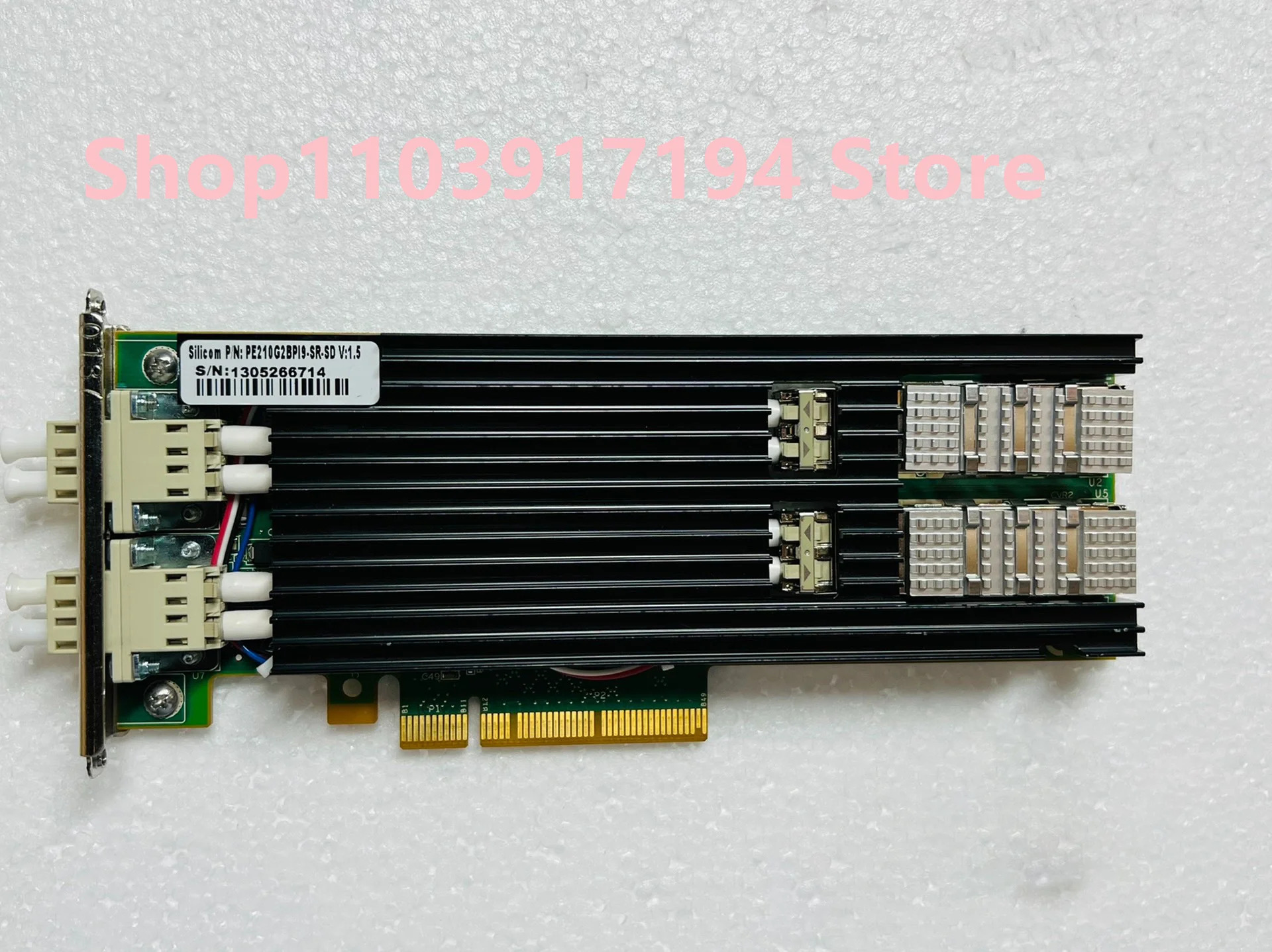 실리콘 PE210G2BPI9-SR-SD 이조리개 바이패스 네트워크 카드기가비트 82599ES