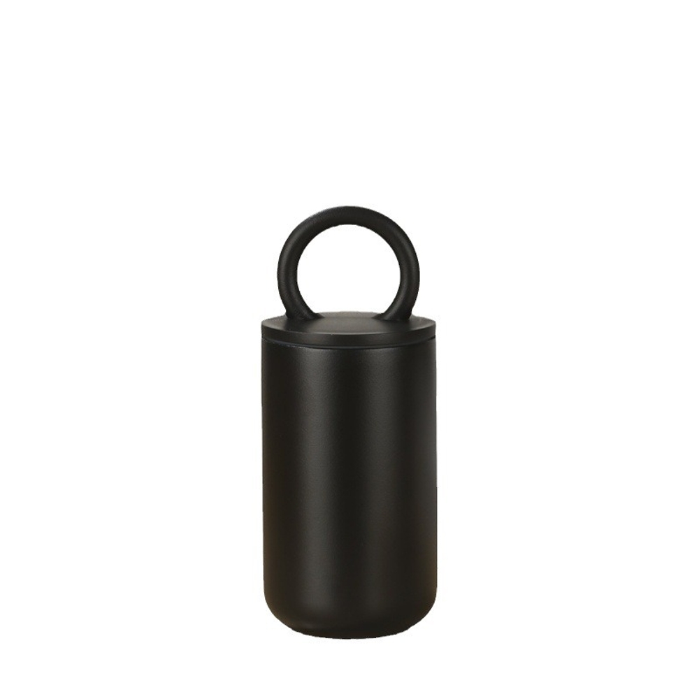 304 미니 텀블러 스테인리스 300ml 400ml 이중 보온 보냉병 휴대용 미니  오프 화이트 500ml - 상세 이미지 5