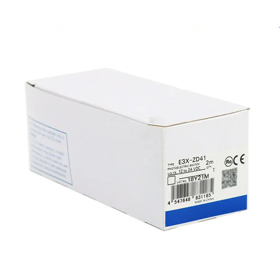 OMRON OPTIC AMP12-24VDC 광전스위치 센서 E3X-ZD41