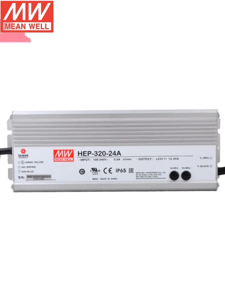 대만 Mingwei 스위칭 전원공급장치 산업 혹환경 HEP-320-12A 15A 24A 36A 48A 54AW