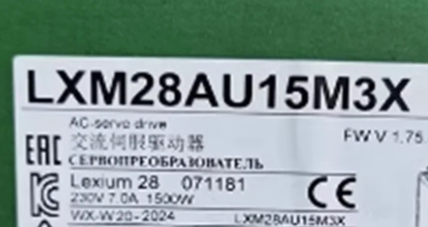 LXM28AU15M3X LXM28AU20M3X LXM28AU30M3X TWDLCA10DRF LXM16DU07M2X LXM16DU10M2X