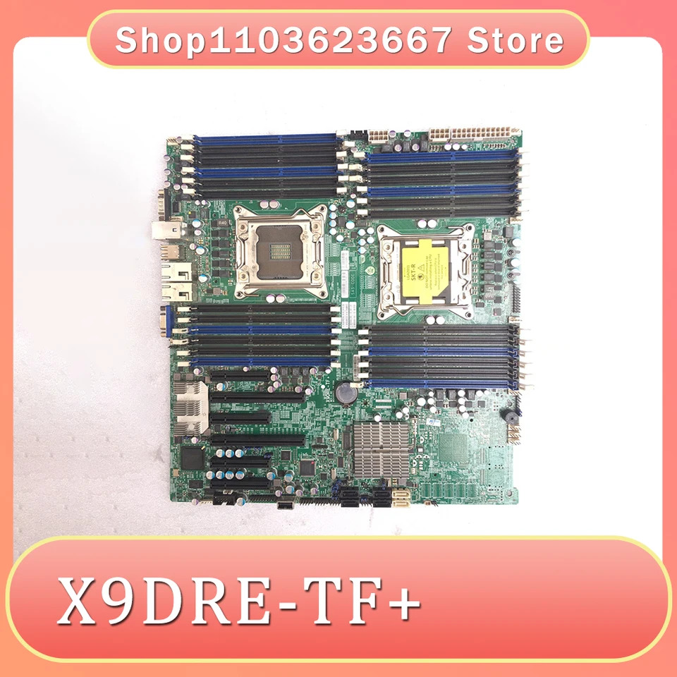 마이크로 서버 마더보드네트워크 카드 듀얼기가비트 광전 인터페이스 X9DRE-TF