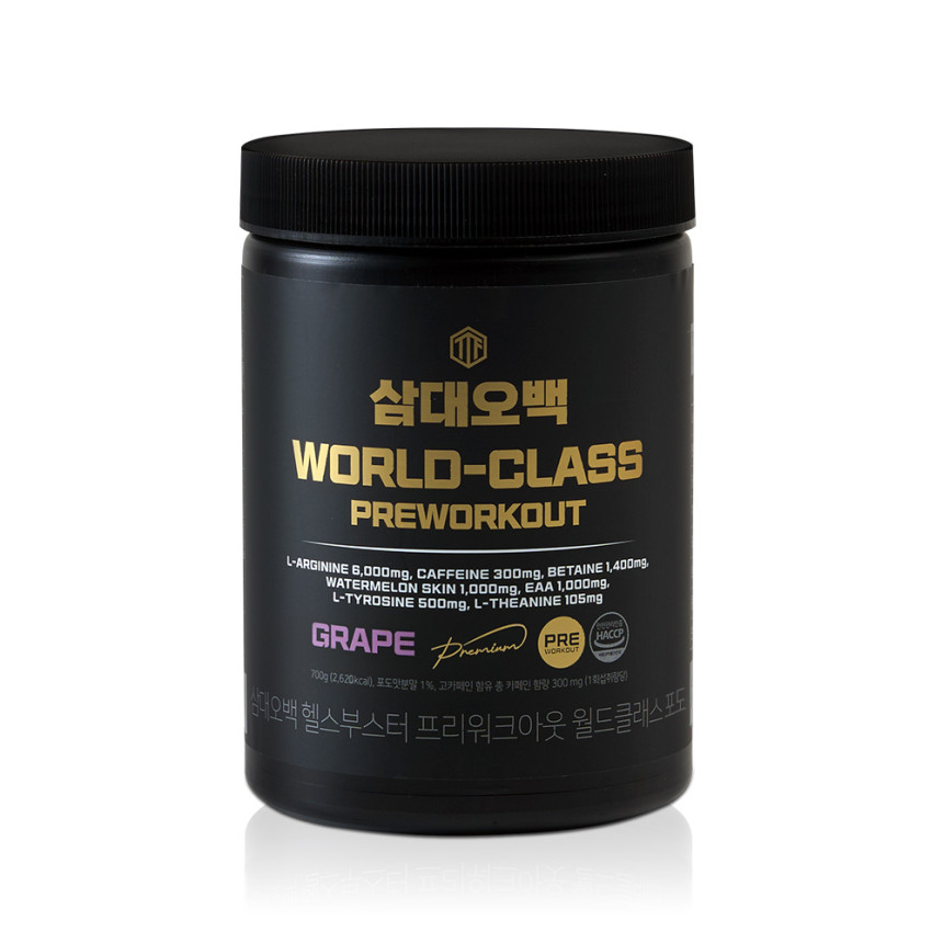 삼대오백 헬스부스터 프리워크아웃 월드클래스 망고맛 700g 35회분 사진 4