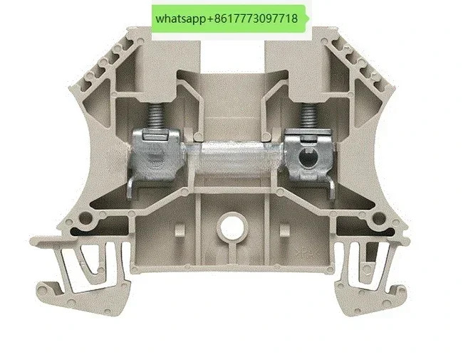 Weidmuller 배선 단레일 WDU 4 블록 4mm 단블록 1020100000 팩 50개