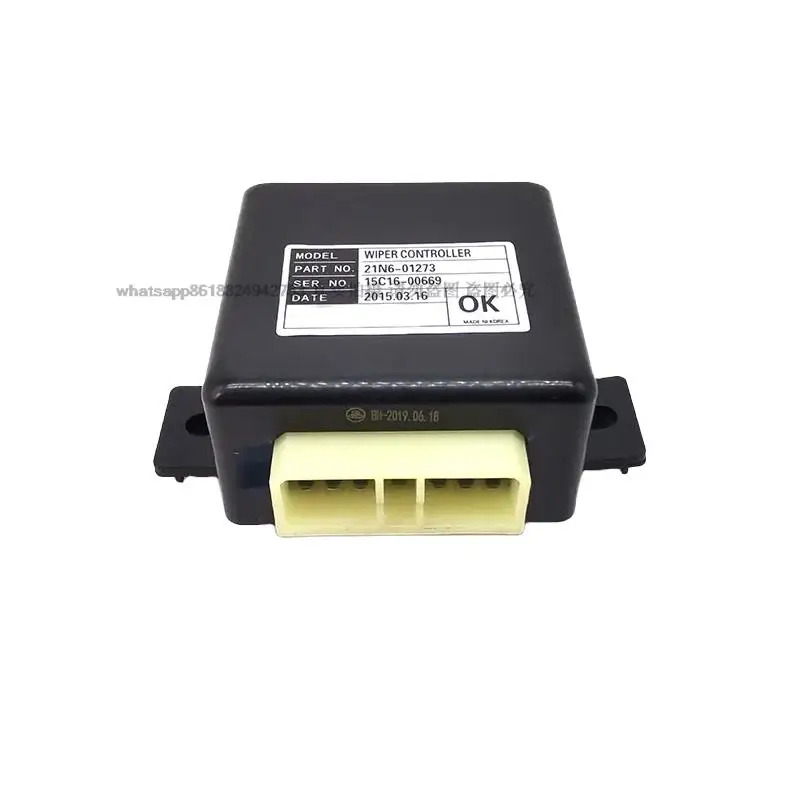 굴삭기 와이퍼 모터 컨트롤러 R140W-7 R140W-7A 21N6-01273