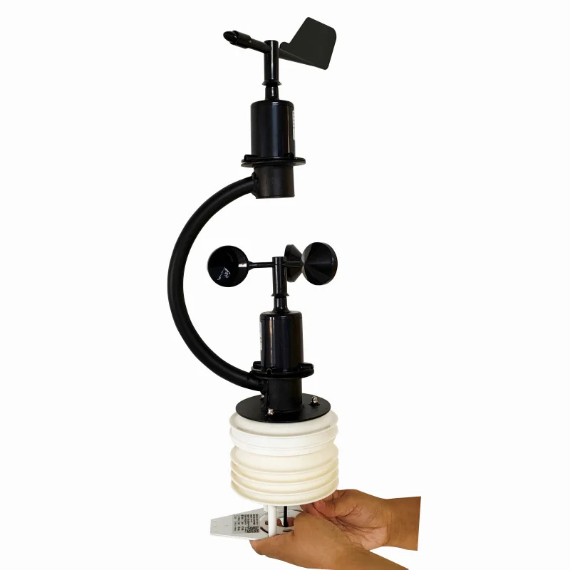 로라 로라완 WIFI 주변 기상 관측소 풍속 방향 온도 습도 압력 CO2 소음 PM2.5 PM10 RS485 4G GPRS