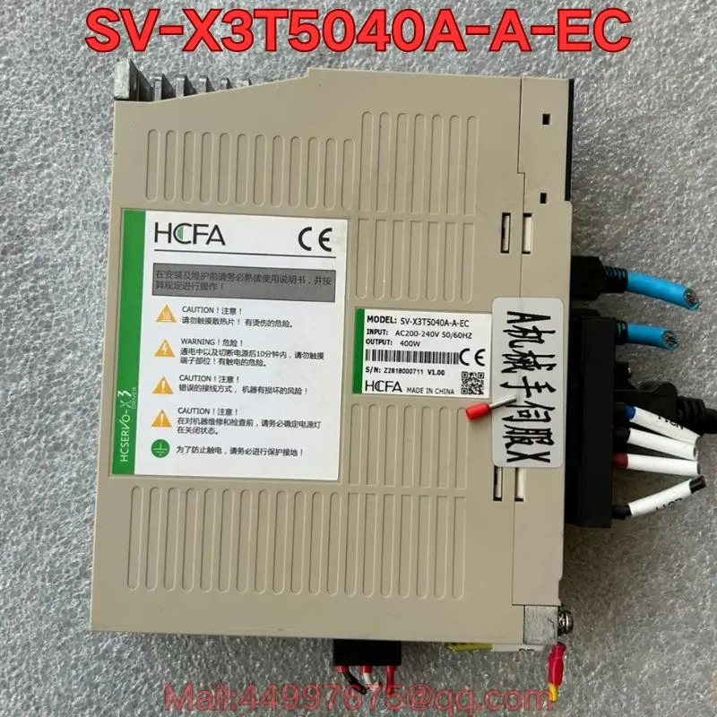 리퍼 SV-X3T5040A-A-EC 서보 드라이브 기능 리퍼는 정상