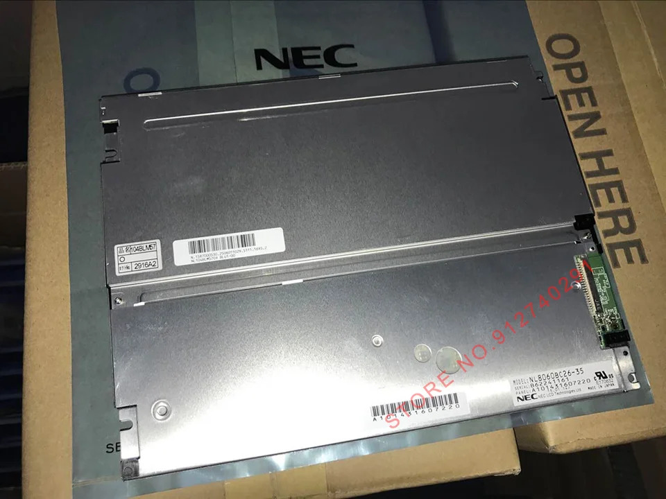 NL8060BC26-35D NL8060BC26-35 NL8060BC26-35E NL8060BC26-35F LCD 디스플레이 스크린 패널 NEC 10.4 인치