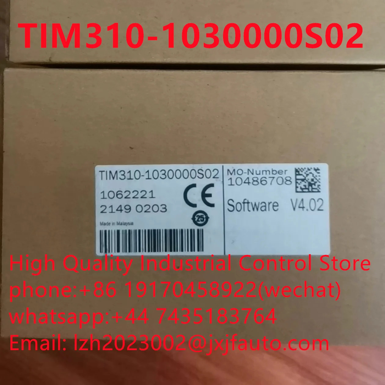 LIDAR TIM310-1030000 납품 1052627