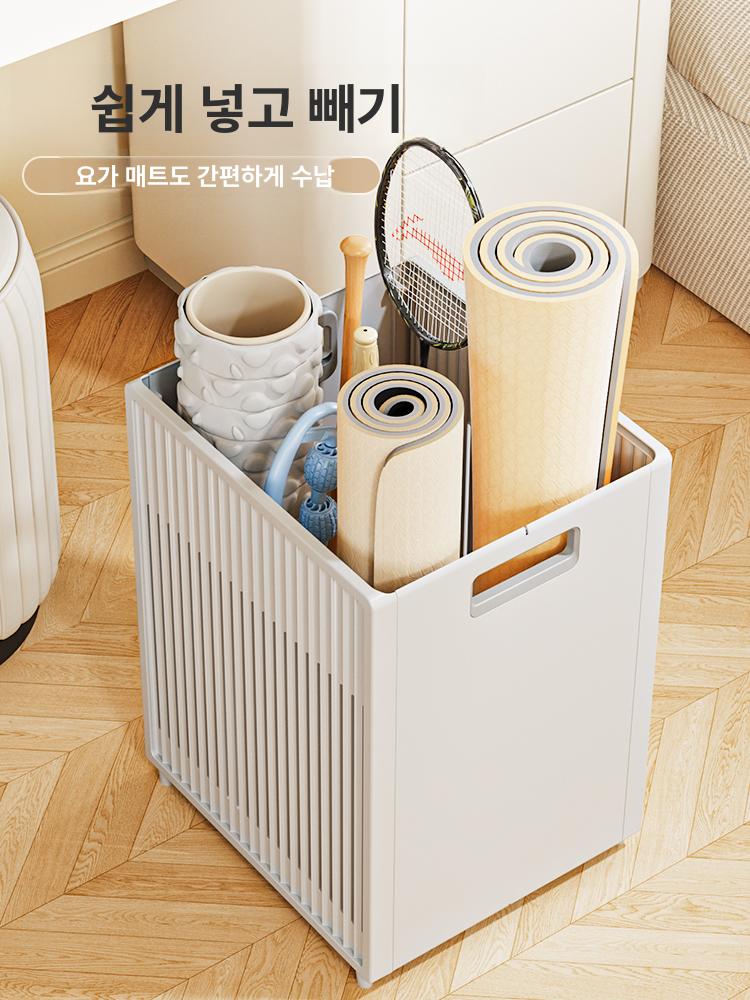 필라테스 수납가방 접이식요가매트 간편 파우치 소재 미끄럼방지매트 - 상세 이미지 5