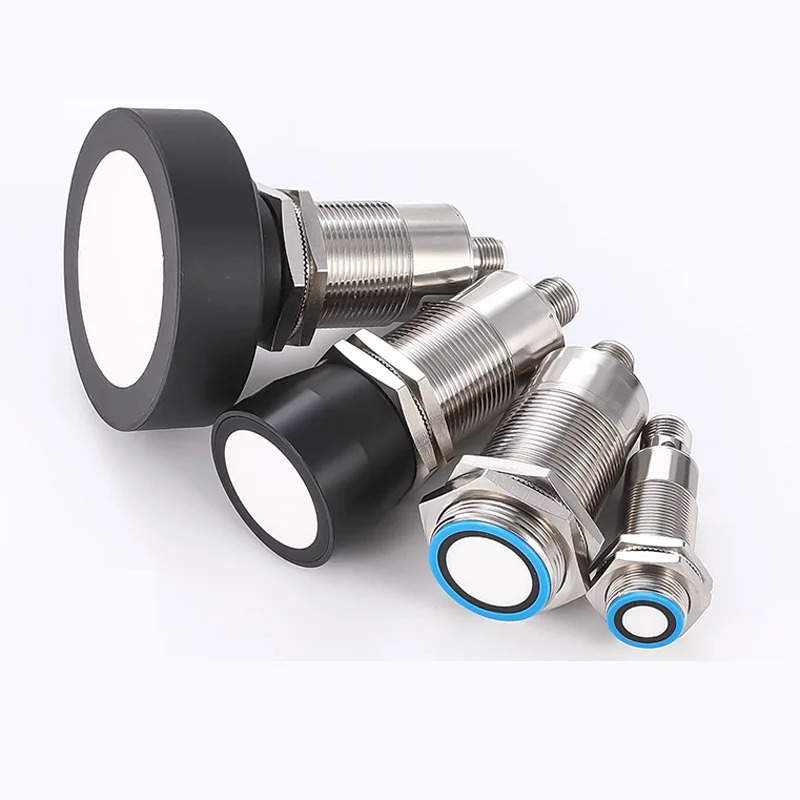 초음파 센서 아날로그 출력 RS485 Modbus-rtu IO-LINK 지원 20-200mm 감지