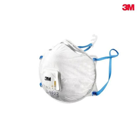 3M 3M 8922 안면여과식 1급방진마스크(흄)/10EA