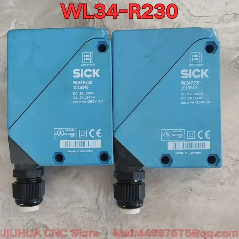 리퍼 WL34-R230 광전센서 기능 리퍼는 정상입니다