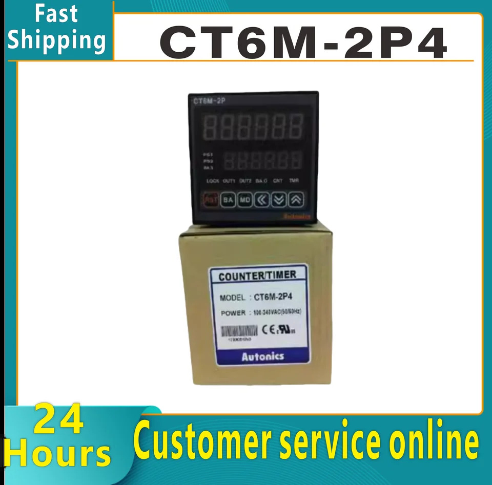 CT6M-2P4 타이머 100-240VAC 자동 신