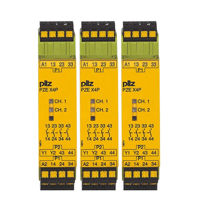 Pilz PNOZ X 안전 릴레이 PZE X4P C 24VDC 4n/o 787585 774740