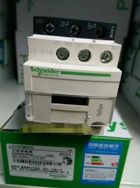 슈나이더 접촉기 LC1D18Q7C 380VAC