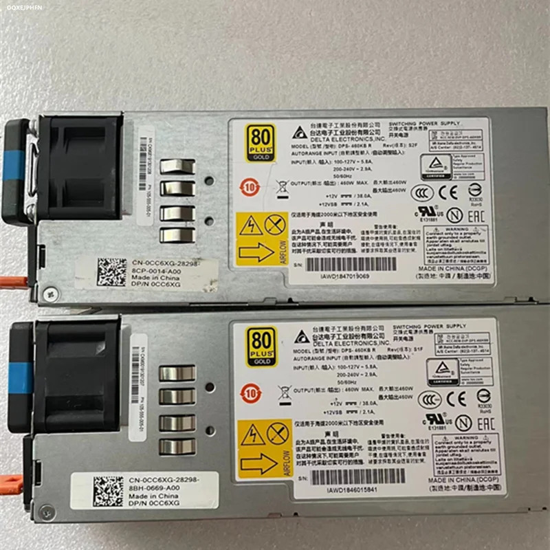 전원공급장치 DELTA 460W DPS-460KB R 0CC6XG P10YN 8G5NC