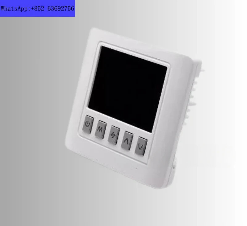 LCD 디스플레이 중앙 에어컨 바닥 난방 온도 조절기 패널 TC700-3A2L TC500-4TSA-WH