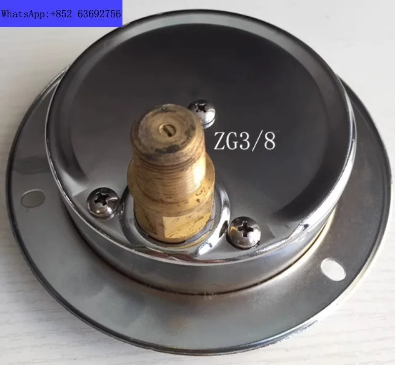 ZFYB 충격 방지 방진 압력 게이지 YN100III-400bar 5800psi 축 벨트 클램프 브래킷 40MPA