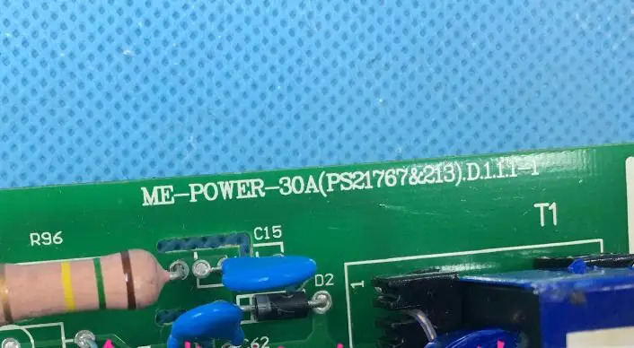 에어컨 컴퓨터 기판 회로 ME-POWER-30A ME-POWER-30APS21767 213 리퍼. D.1.1.1-1 잘 작동