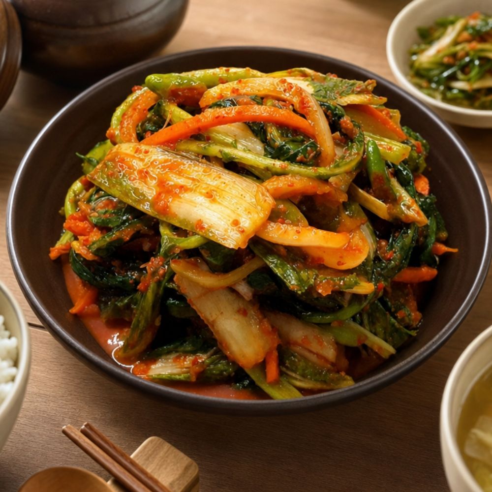 열무 얼갈이 김치 전라도 국산 3kg, 1개 - 상품 이미지
