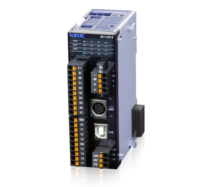 XLME-32T4 Wuxi Xinjie PLC 이더넷 프로그래밍 컨트롤러 XLME-64T10 카드 호스트